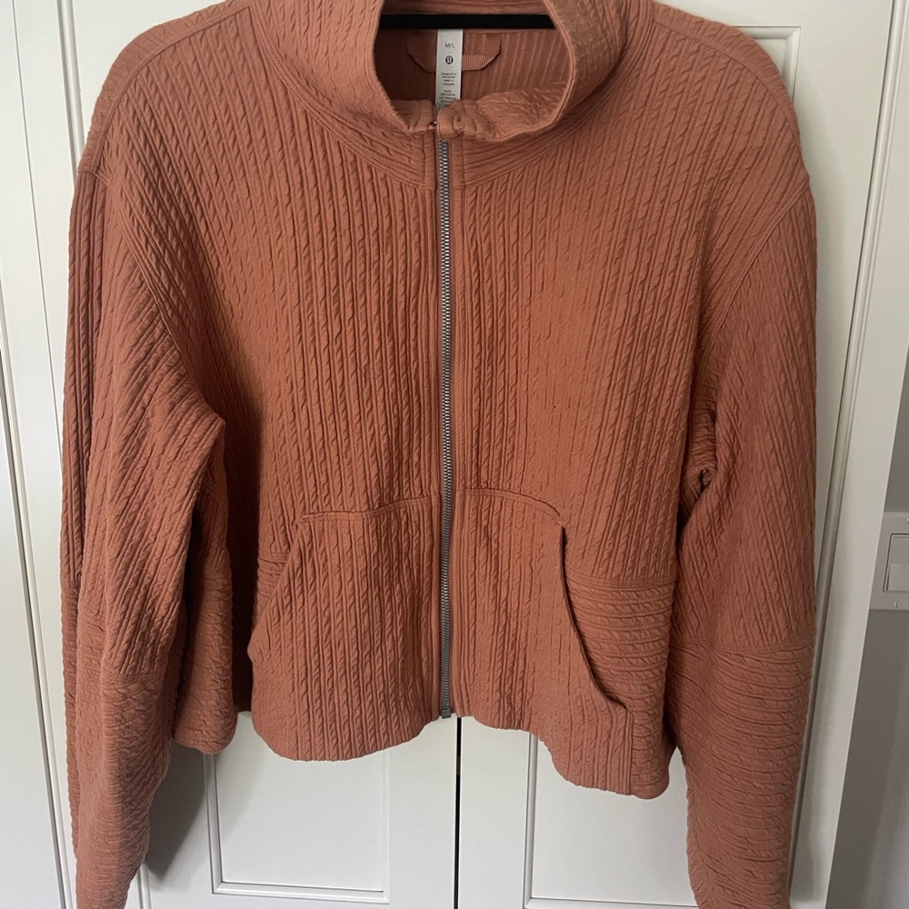 Lulemon Textured Cropped Jacket